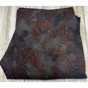 Chico's Fabulously‎ Slimming Ankle Pants Floral Print Stretch Career size 0.5(6)